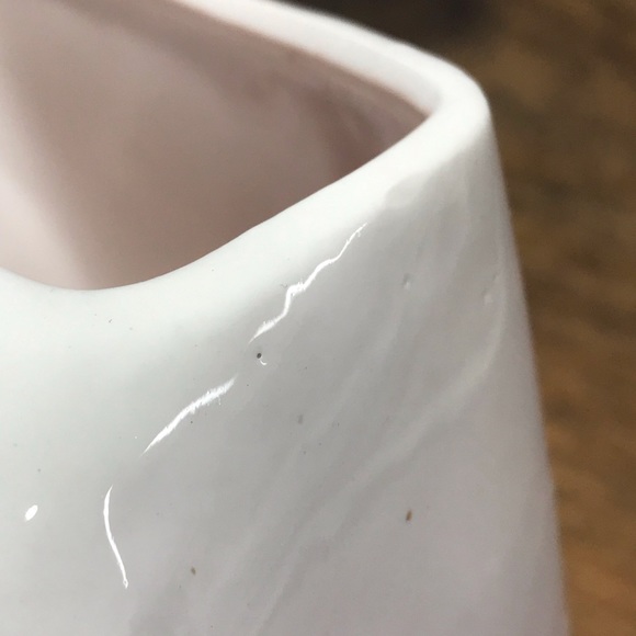 Vintage Pink Ceramic Baby Holding Star And Teddy Nursery Decor Planter Japan - Picture 10 of 12